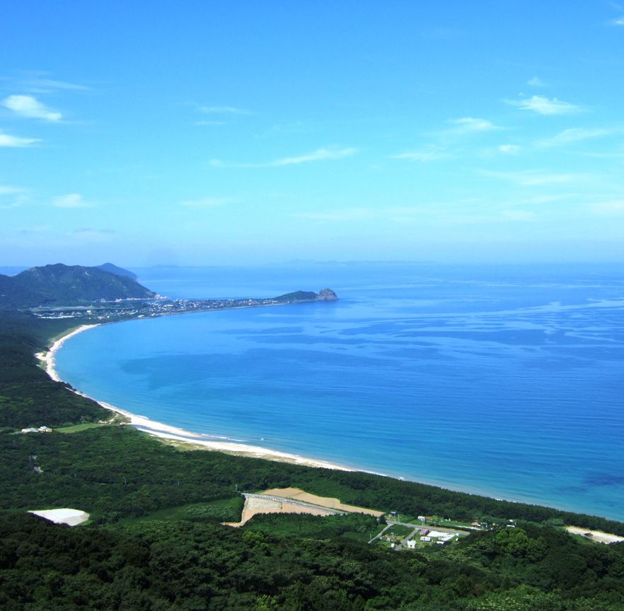 海岸線の写真