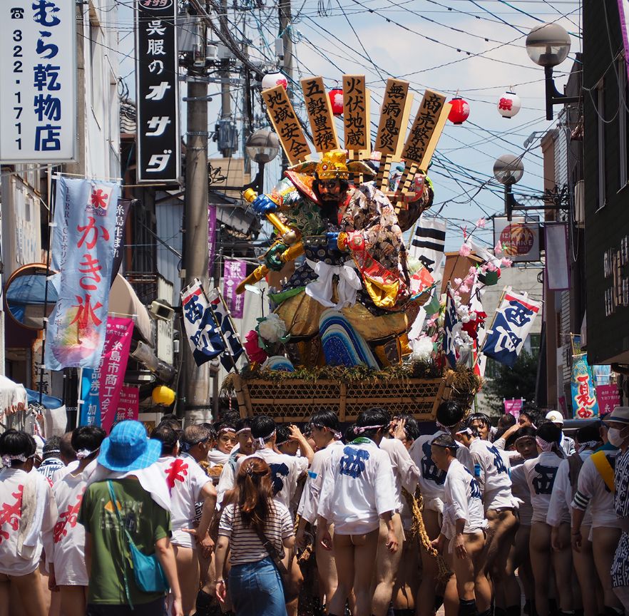 祭りの写真